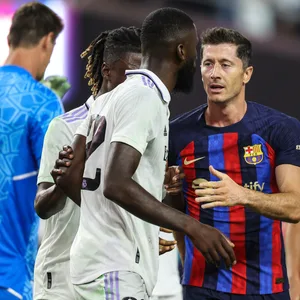 Robert Lewandowski gegen Real Madrid