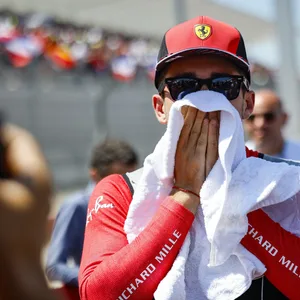 Ferrari-Pilot Charles Leclerc erlebte in Le Castellet einen gebrauchten Tag.