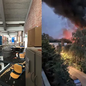 Schule Feuer Hamburg