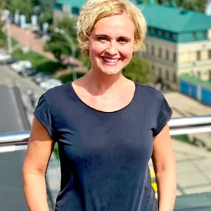 Carmen Miosga präsentiert die „Tagesthemen“ am Mittwoch nicht aus Hamburg, sondern aus Kiew.