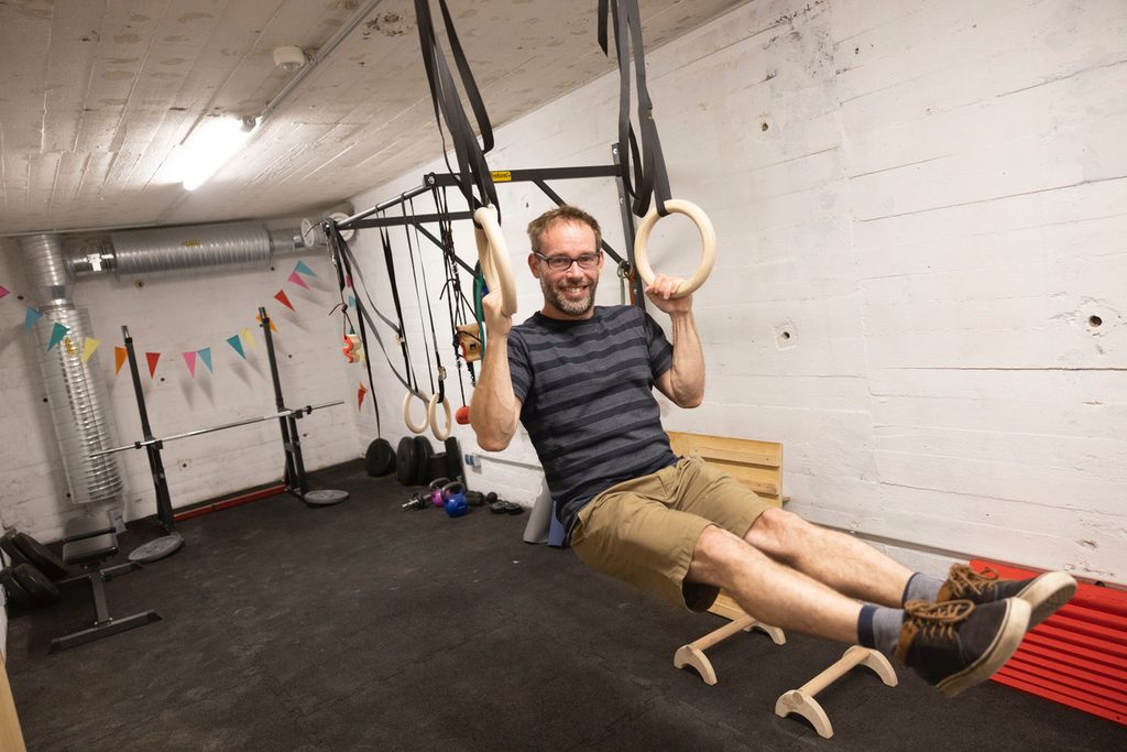 Kletterhalle und Trainingscenter – zeigt Jens Schönherr vom Kilimanschanzo e.V.