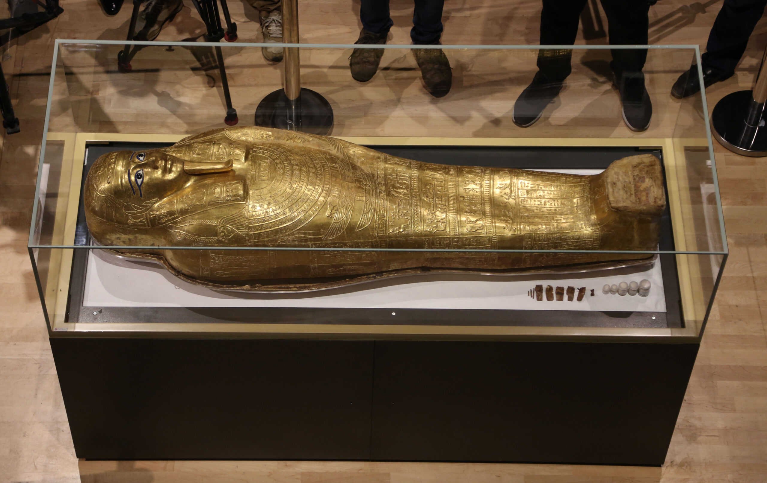 Der Sarg des Nedjemankh wird seit 2019 im „National Museum of Egyptian Civilization“ ausgestellt.
