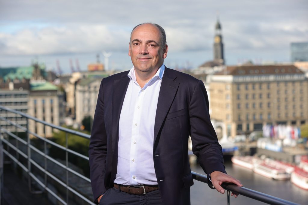 Rolf Habben Jansen, Chef der Hamburger Reederei Hapag-Lloyd.