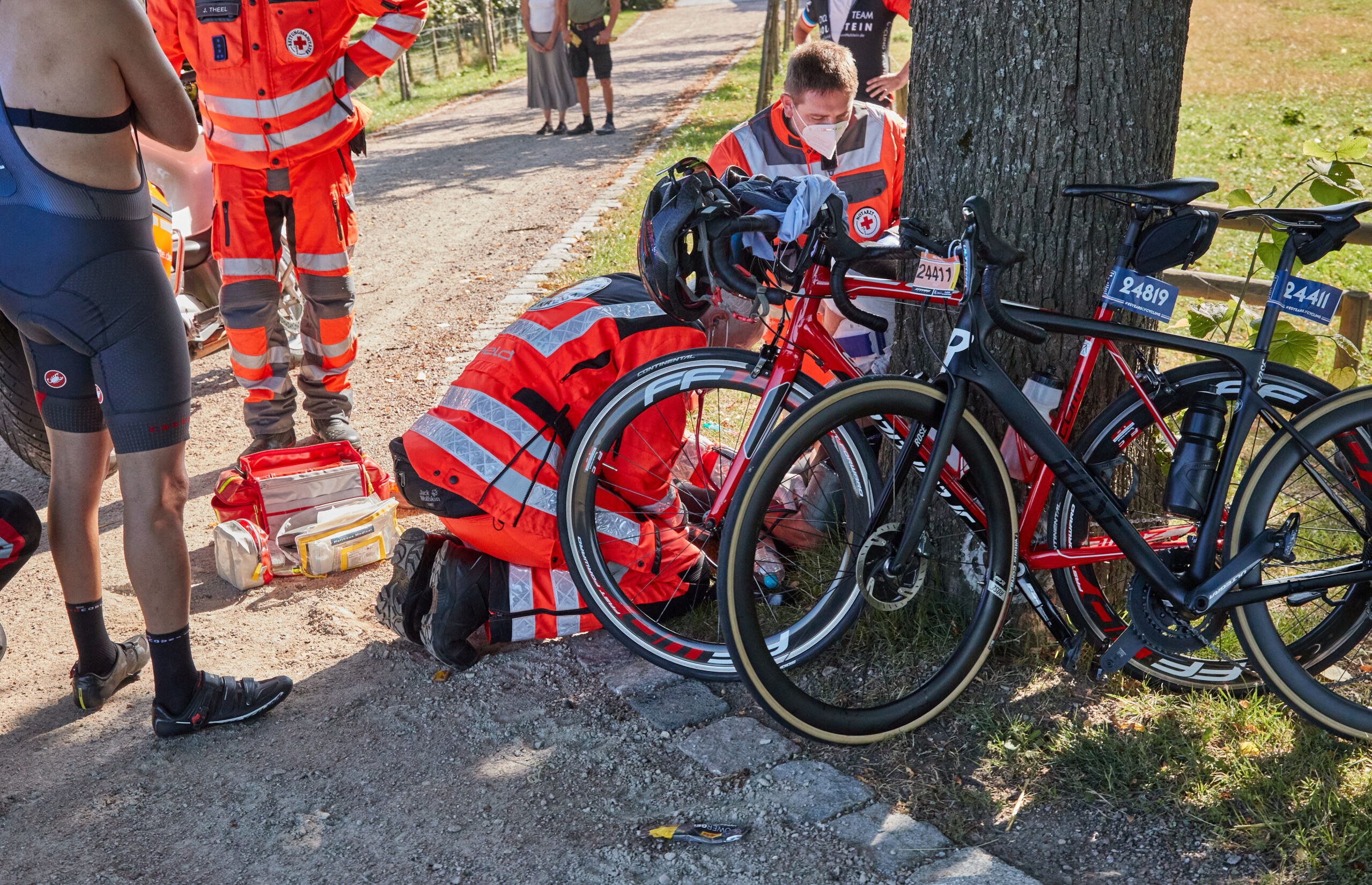 Unfall bei den Cyclassics in Hamburg – drei Radler verletzt
