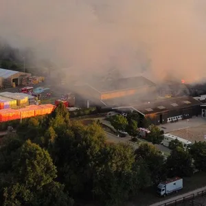 Brand in Harsefeld