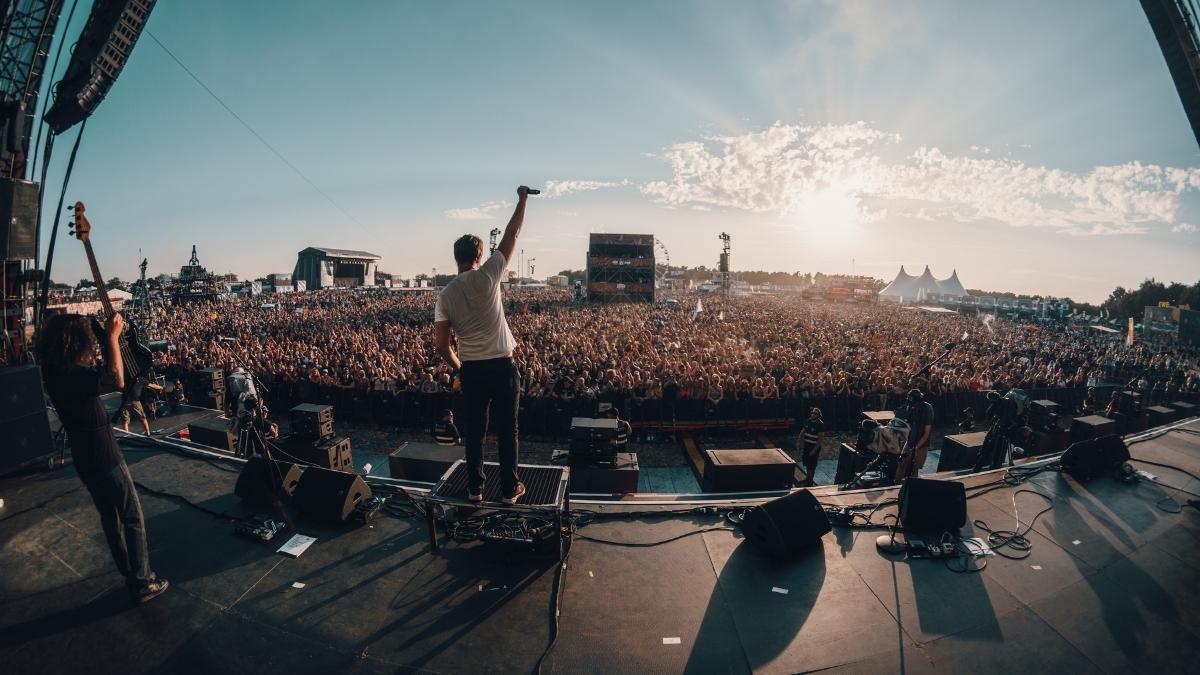 Madsen auf der Bühne