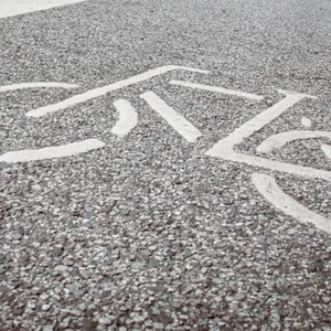 Ein Fahrradweg in Hamburg (Symbolbild)