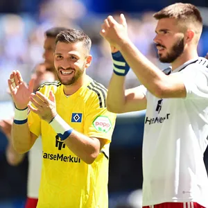 Daniel Heuer Fernandes (l.) und Mario Vuskovic (r.).