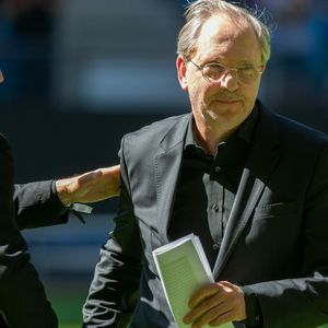 Olli Dittrich hielt eine der vier Reden bei der Trauerfeier für Uwe Seeler.