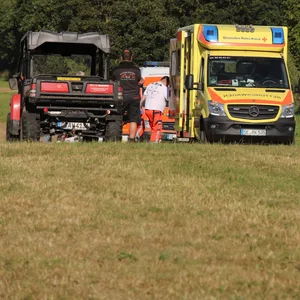 Einsatz auf dem Gelände des Wacken-Festivals