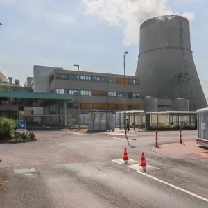 Das Atomkraftwerk Emsland in Lingen.