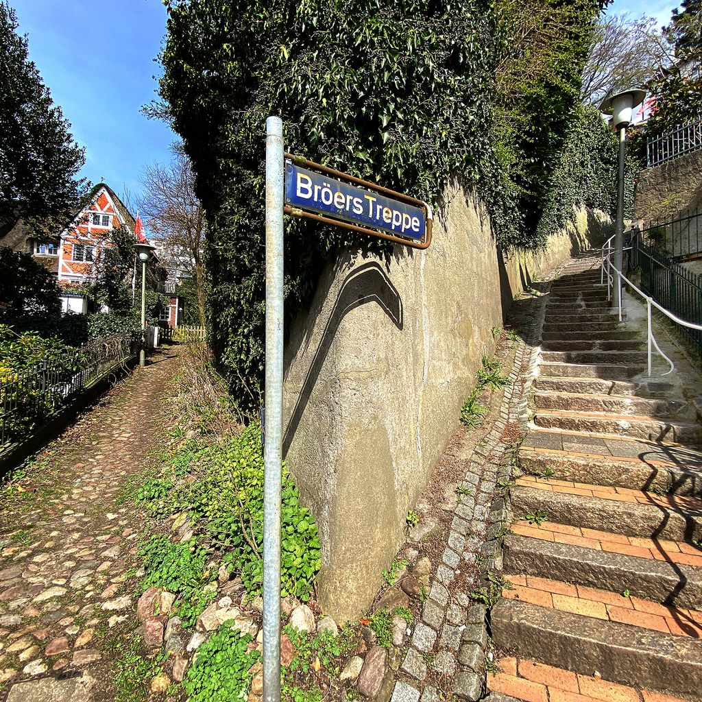 Treppe im Treppenviertel Blankenese