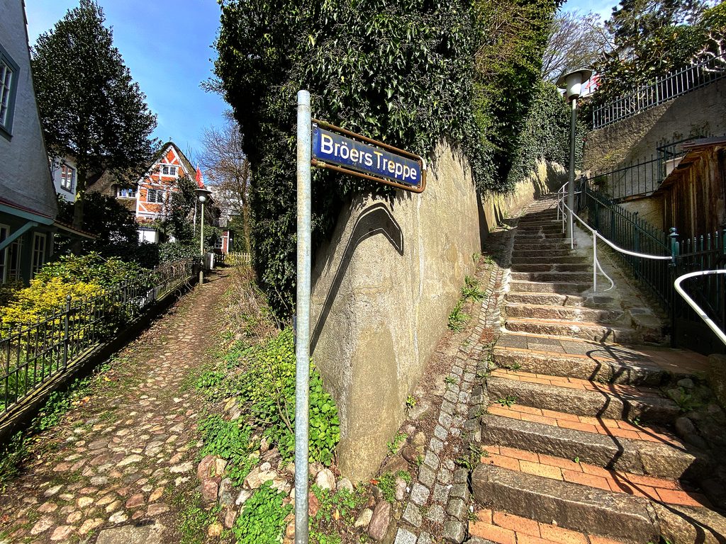 Treppe im Treppenviertel Blankenese