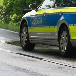Polizeiwagen Unfall (Symbol)