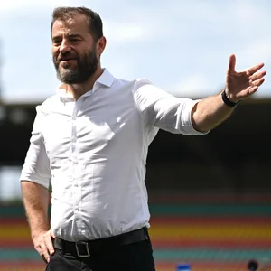 Zeljko Karajica im Stadion