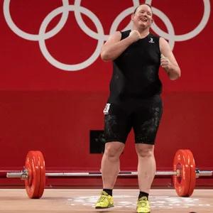Laurel Hubbard konnte als erste Transgenderathletin bei den Olympischen Spielen teilnehmen.