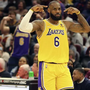 LeBron James beim Jubel