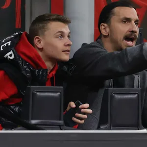 Zlatan und Maximilian Ibrahimovic