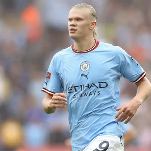 Erling Haaland in Aktion
