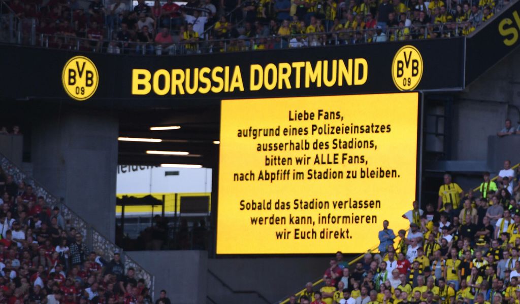 BVB-Fans müssen im Stadion bleiben