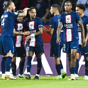 PSG-Spieler beim Torjubel
