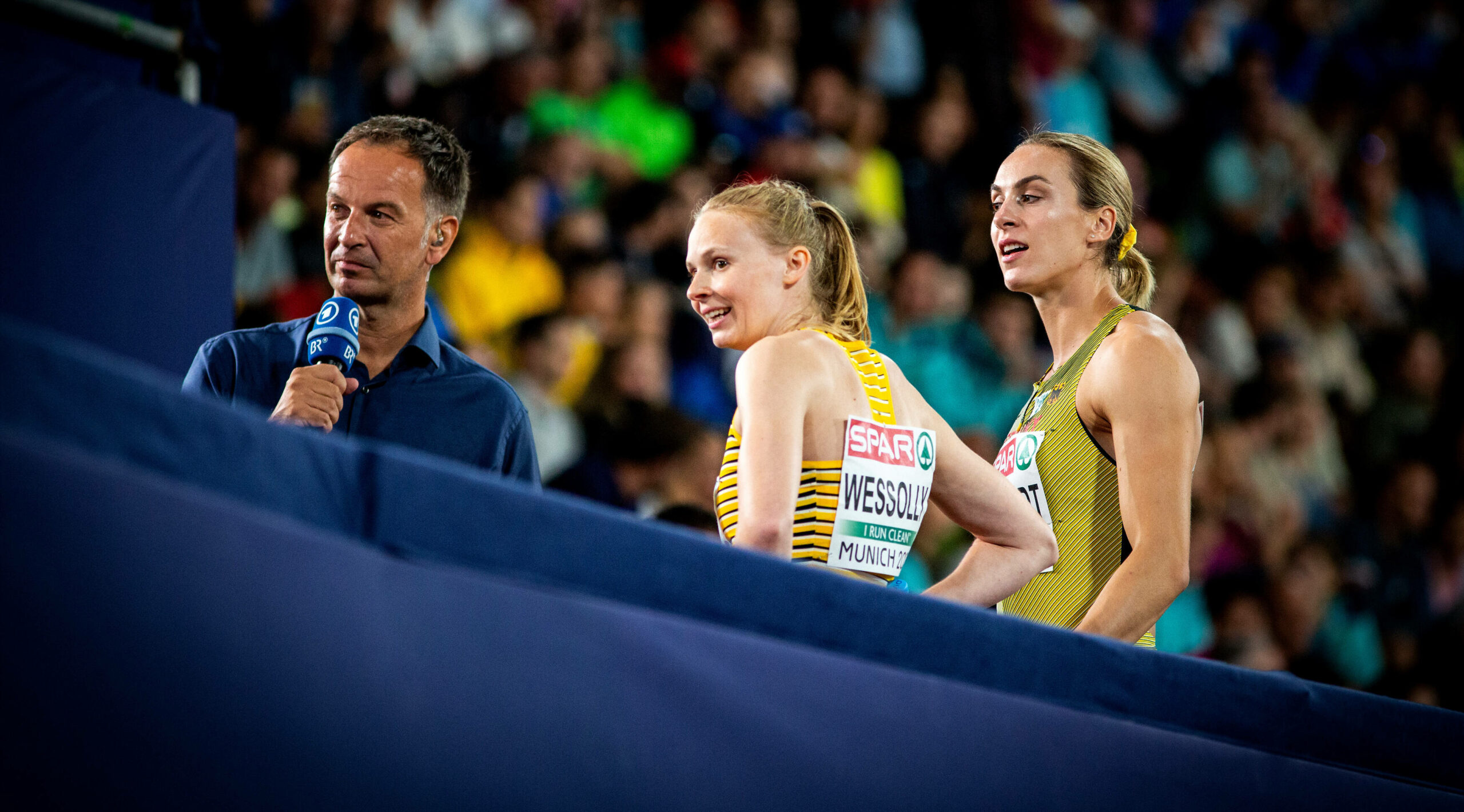 Jessica-Bianca Wessolly, Alexandra Burghardt und Claus Lufen