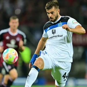 HSV-Profi Mario Vuskovic in Nürnberg