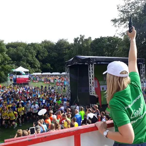 Startschuss beim MOPO-Staffellauf