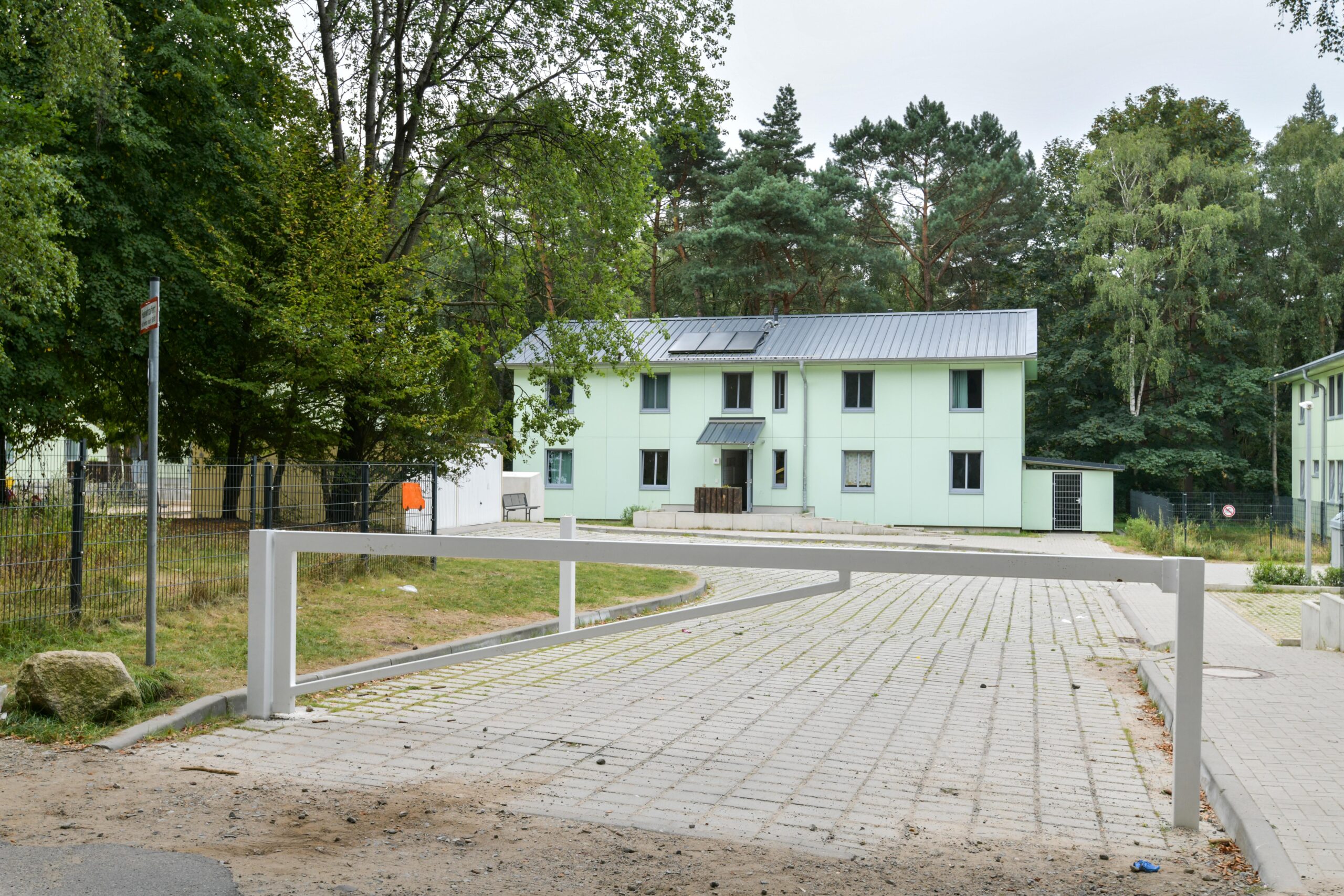 Die Flüchtlingsunterkunft am Björnsonweg soll 2023 abgerissen werden.