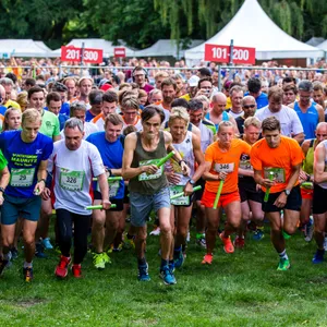 Startschuss beim MOPO-Staffellauf
