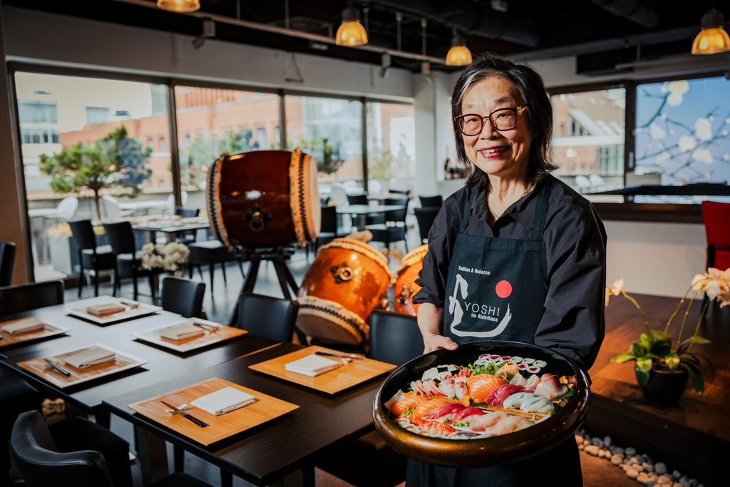 Früher Tänzerin, heute Gastronomin: Yoko Higashi (75), Inhaberin des „Yoshi“