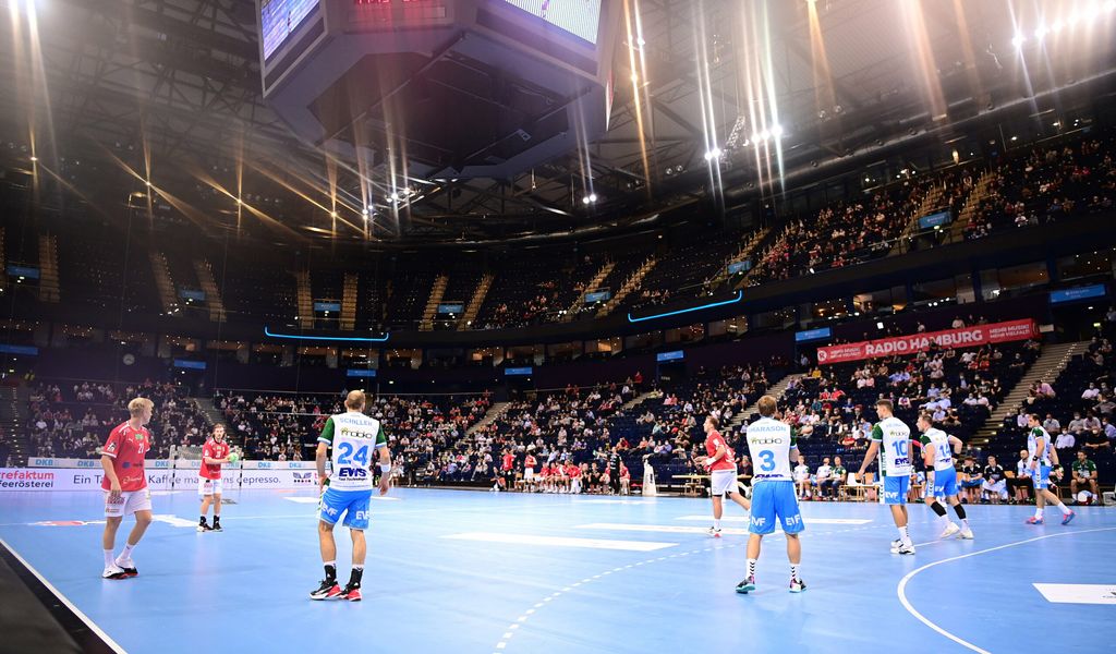 Barclays Arena HSV Handball gegen Göppingen