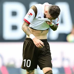Marcel Hartel ist traurig