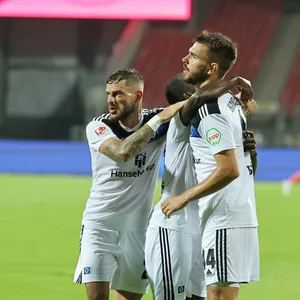HSV-Jubel in Nürnberg