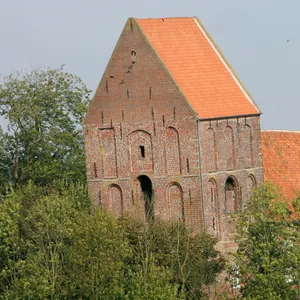 Der schiefe Turm in Suurhusen.