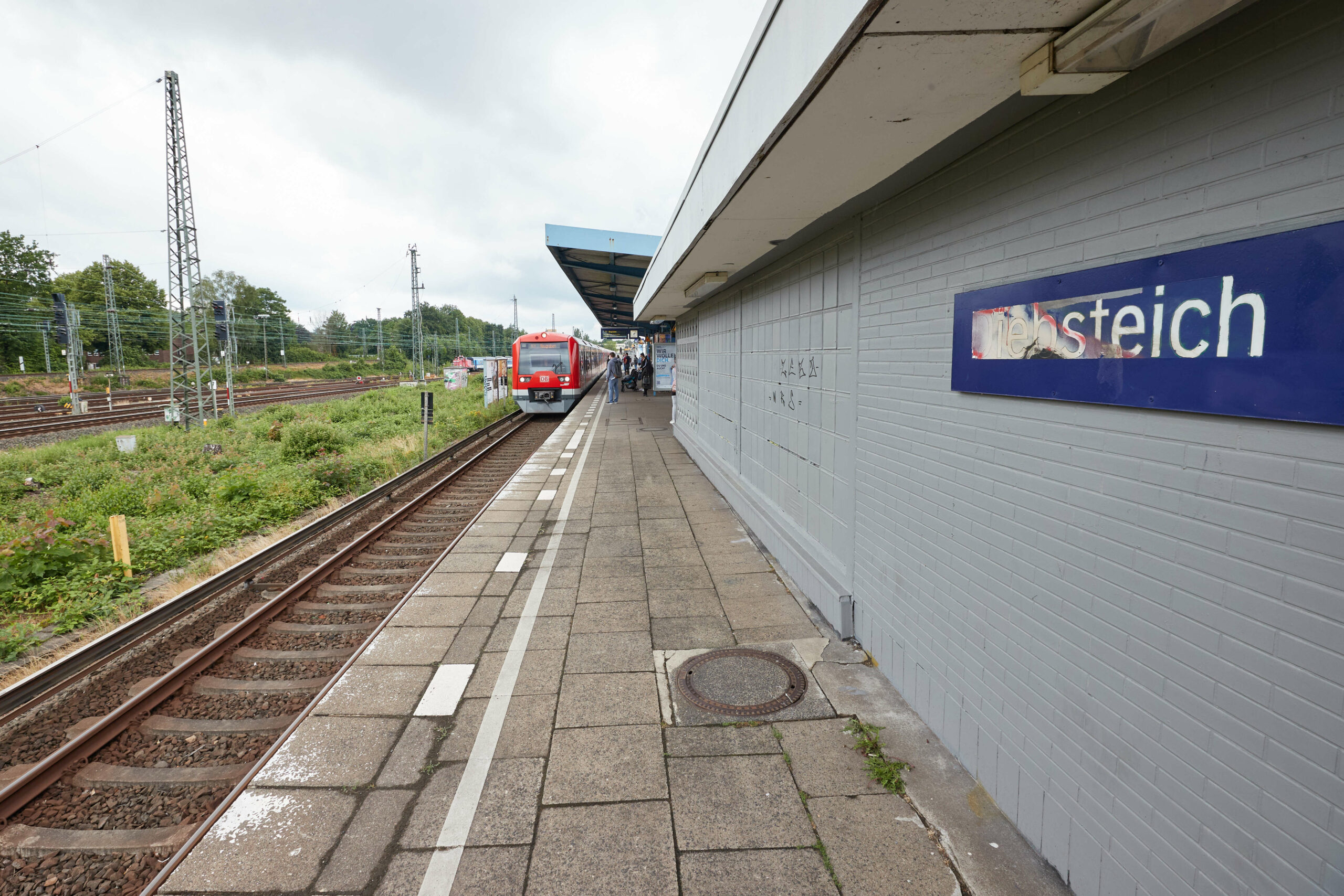 Im Oktober starten umfangreiche Bauarbeiten an der S-Bahn-Station Diebsteich.