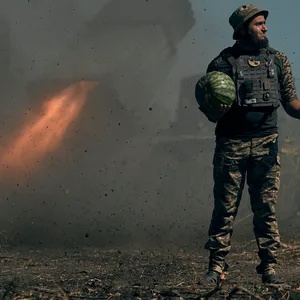 Ukrainischer Soldat