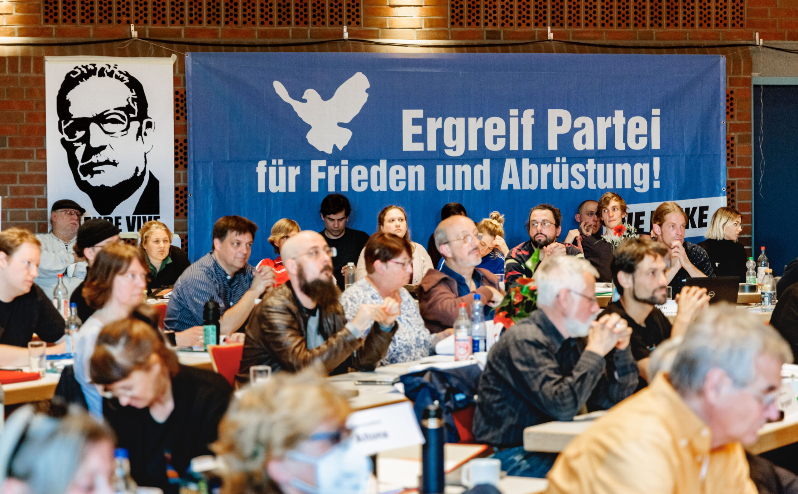 Auf dem Parteitag der Linken in Hamburg ging es hoch her.