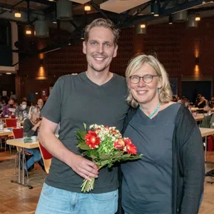Sabine Ritter und Thomas Iwan sind die neuen Landesvorsitzenden der Hamburger Linken.