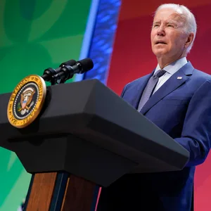Joe Biden, Präsident der USA, sorgte mit einem erneuten Versprecher für Wirbel.