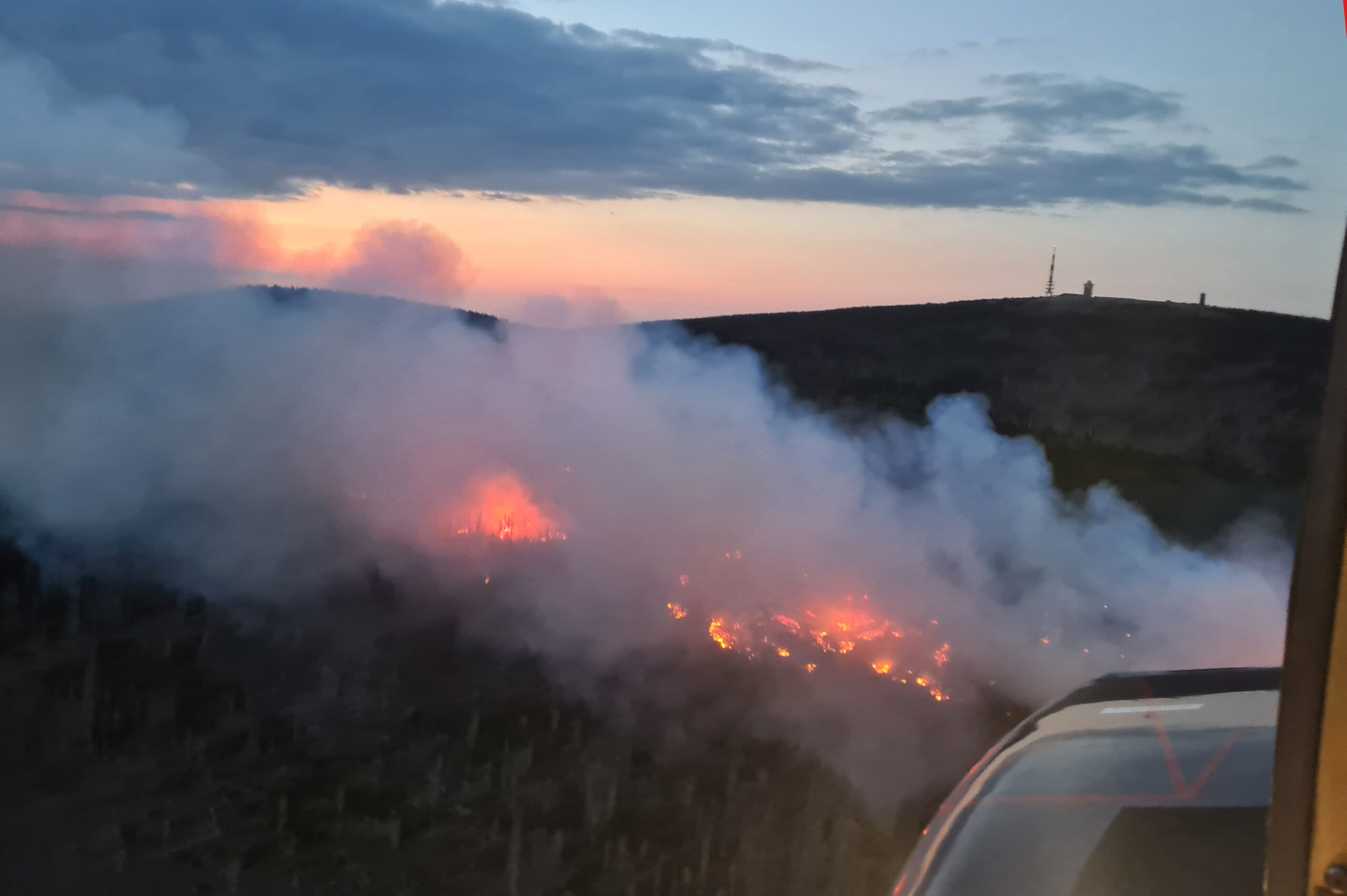 Feuer im Harz