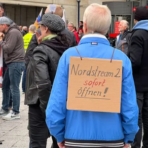 So wie hier in Magdeburg, wollen auch in Hamburg Menschen gegen die Energiepolitik der Bundesregierung demonstrieren.