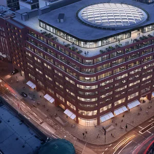 So wird das neue Deutschlandhaus 2023 aussehen.