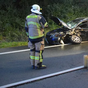 Der Skoda wurde durch den Unfall an der Front völlig zerstört.