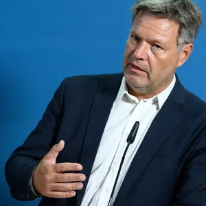 Robert Habeck (Bündnis 90/Die Grünen), Bundesminister für Wirtschaft und Klimaschutz.