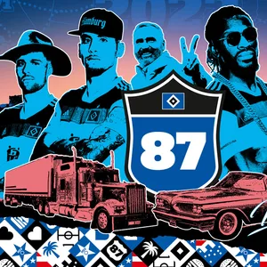 HSV-Plakat für die USA-Reise