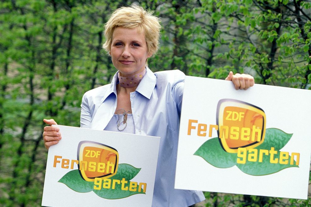 Mit kurzer Unterbrechung moderiert Andrea Kiewel den „Fernsehgarten“ seit dem Frühjahr 2000 (Archivbild).