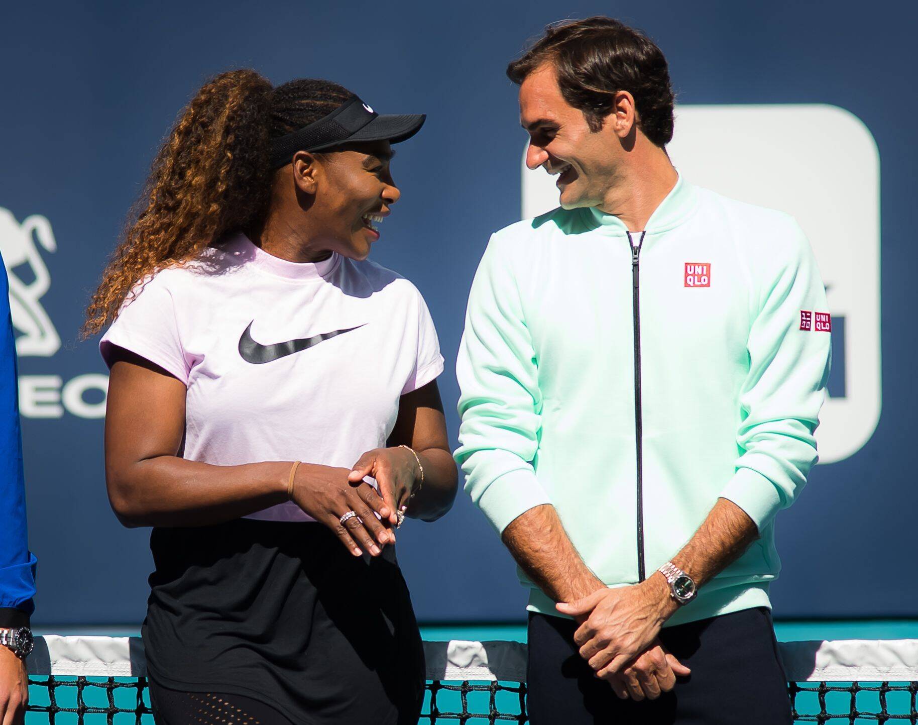 Serena Williams; Roger Federer