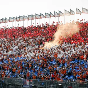 Fans in Zandvoort