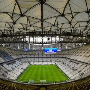 Das Lusail-Stadion in Katar.